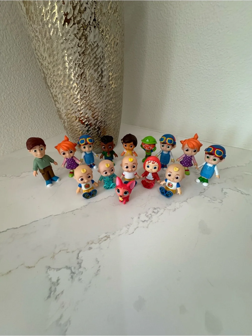 Children’s educational figurines. Cocomelon. Set of 15.